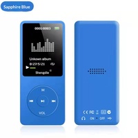 Lecteur de musique sportif sans fil MP4/MP3 Walkman avec écran, fente pour carte, son externe, lecture AAC, boutons, version BT, modèle MP-01, ABS