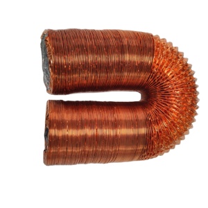 Thiết Kế Công Nghiệp 10M Linh Hoạt <span class=keywords><strong>Flex</strong></span> Ống Thông Gió Hvac Công Cụ Cho Nhà Bếp Căn Hộ Bệnh Viện Làm Bằng Nhôm PVC Thép - Product Image 5