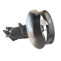 OEM personnalisable industriel 304 en acier inoxydable anaérobie anoxique réservoir électrique plongée eaux usées mélangeur submersible