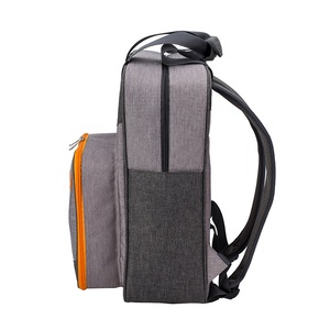 Sac à dos isotherme réutilisable pour pique-nique, 2 personnes, en polyester, avec compartiment réfrigérant, bandoulière réglable, <span class=keywords><strong>porte</strong></span>-vin, poignées de transport, pour aliments - Product Image 3