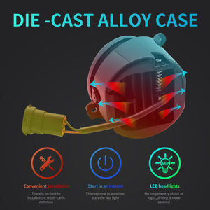 Hearxin <span class=keywords><strong>proiettore</strong></span> fendinebbia a <span class=keywords><strong>Led</strong></span> da 4 pollici <span class=keywords><strong>Led</strong></span> Spot di guida luce ausiliaria fuoristrada 4x4 <span class=keywords><strong>Led</strong></span> fuoristrada 30W fendinebbia illuminazione - Product Image 5