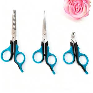 Tijeras de Peluquería para <span class=keywords><strong>Mascotas</strong></span> de Plástico y Acero Inoxidable, Fáciles de Usar, para Adelgazar el Pelo de Perros y Gatos, Tijeras Planas para el Cuidado de las Uñas - Product Image 5