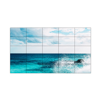 Video Wall LCD de 55 Pulgadas con Matriz de 4 Entradas y 4 Salidas 2x2, Bisel Ultra Delgado de 1.7 mm, 1.8 mm, 1.9 mm