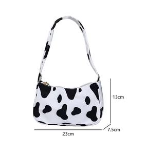 กระเป๋าผู้หญิงมีเทรนด์ใหม่กระเป๋าสะพายไหล่ไหล่พิมพ์ลายเฉพาะตัวกระเป๋าสะพายไหล่รักแร้แบบลำลอง - Product Image 6