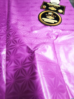 100% Pima 80x80 Ramadan HOTSALE Tissu africain Bazin Riche