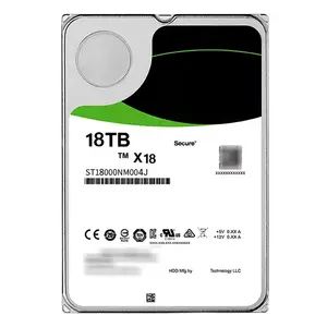 थोक st18000nm004j 18TB 12Gb/S SAS 7200RPM 3.5'' SATA 3.5 इंच हार्ड ड्राइव डिस्क HDD ST18000NM004J