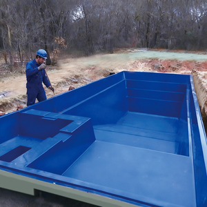 Piscina Enterrada <span class=keywords><strong>de</strong></span> <span class=keywords><strong>Fibra</strong></span> <span class=keywords><strong>de</strong></span> Vidrio para Exteriores, Personalizada, <span class=keywords><strong>de</strong></span> Gran Tamaño, Precio <span class=keywords><strong>de</strong></span> Fábrica, para Familias y Hoteles - Product Image 4