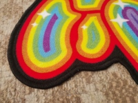 Shiny Hand Tufted Carpet Custom Tufted Rug Durable Carpets in Living Room and Front Door Rugs That Children Like