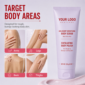 Exfoliante Corporal Suave con AHA de Doble Acción para Piel Áspera, Refina la Textura y Deja la Piel Suave, Tersa y Fresca, Marca Privada - Product Image 5