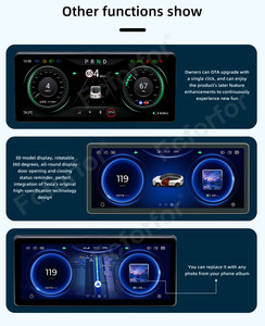 Computadora de salpicadero moderna de 10,25 pulgadas para Tesla Model 3 & Y, Panel de instrumentos LCD, odómetro LCD, cabina de clúster Digital Virtual - Product Image 6