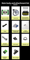 4 vannes solénoïdes à commande à distance sans fil par joystick hydraulique + système de contrôle de la stabilité de l'accélérateur pour la sécurité de toutes les grues