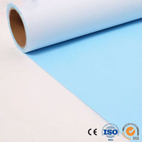 Papier pour affiches couleur bleu 120g 150g/m² pour imprimantes éco-solvant, panneaux publicitaires et graphiques d'affichage