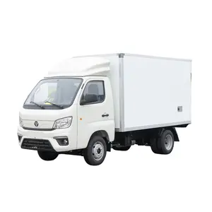 Foton Small Van Trucks Diesel Electric Van Cargo Truck Cheap 4x2 Mini 2 Ton Cargo Truck Factory Direct Supply
