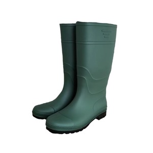 Pas d'odeur vert foncé mat épaissi Protection du travail bottes <span class=keywords><strong>de</strong></span> pluie Tube haut anti-dérapant PVC bottes <span class=keywords><strong>de</strong></span> <span class=keywords><strong>pêche</strong></span> - Product Image 6