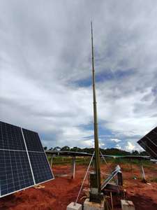 <strong>Motorized</strong> Radio Antenna Hf, Vhf, Uhf and Shf Wireless Communications <strong>Telescopic</strong> <strong>Mast</strong> <strong>3m</strong>-25m - Product Image 6
