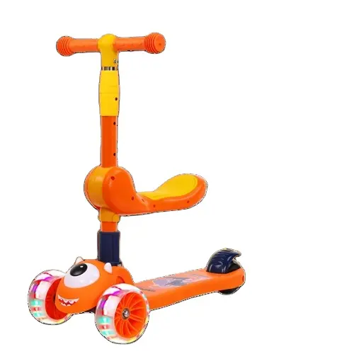 New Type High Quality Kick Scooters for Kid For Baby Ride on Toy Car with Music and Light Mini Kids Scooter
