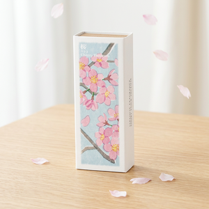 Bâtons d'encens japonais 'Oko Ika Denshin Sakura' de Hasegawa Buddhist Altar Store, en bambou, parfum lavande, pour usage religieux - Product Image 2
