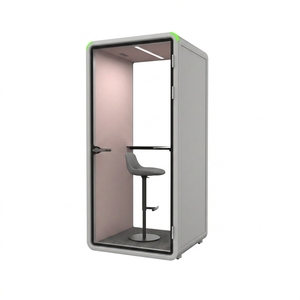 ห้องทำงานส่วนตัวแบบเคลื่อนย้ายได้ ป้องกันเสียงรบกวน ไม่ต้องติดตั้ง - Product Image 3