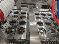 Machine automatique de remplissage et de scellage de gobelets en plastique, machine de remplissage et de scellage de gobelets d'eau, machine de remplissage d'aliments pour animaux de compagnie