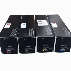 305A Schwarz/Cyan/Magenta/Gelb Original Tonerkartuschen (CE410A <span class=keywords><strong>CE411A</strong></span> CE412A CE413A) für HP LaserJet Pro M351, M375, M451, M475 - Product Image 1