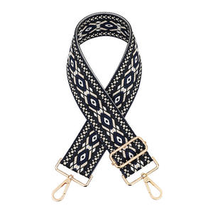 Яркий жаккардовый ремешок Meetee диаметром 5 см, аксессуары для сумок, регулируемый длинный ремешок на плечо - Product Image 4