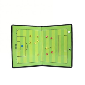 Tablero táctico de fútbol, tablero de entrenador de andamios, se refiere a niños competitivos, práctica profesional, deportes, baloncesto - Product Image 1