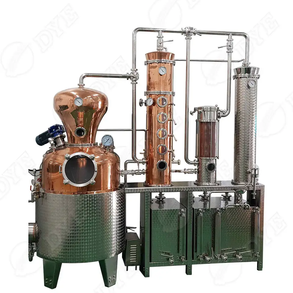 Distillation Equipment All In 1 200l 300l 400l 500l 600l Commercial Still System