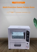 Four vertical multi-niveaux grande capacité pour patates douces, maïs et pommes de terre (électrique ou à gaz)