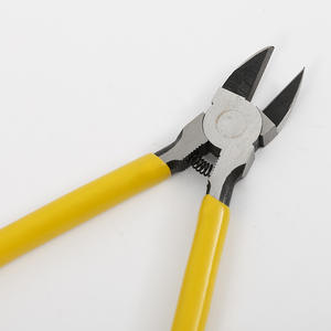 คีมตัดสายไฟเกรดอุตสาหกรรม ด้ามจับสีเหลือง ขนาดปากคีม 6 นิ้ว ความกว้างปลายเรียบ 1 4 นิ้ว ความกว้างปลายแหลม 1 8 นิ้ว สำหรับงานตัดไฟฟ้า - Product Image 5