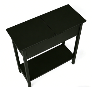 <span class=keywords><strong>Mesa</strong></span> <span class=keywords><strong>Consola</strong></span> <span class=keywords><strong>Plegable</strong></span> Delgada - MDF, Compatible con Enchufes Estadounidenses, Ecológica y Duradera, Mueble para Sala de Estar - Product Image 4