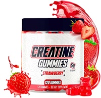 Gomitas de Creatina Monohidrato Chumita para el Crecimiento Muscular y Suplemento Deportivo Pre-Entrenamiento para Adultos