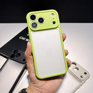 Étui de téléphone anti-chute <span class=keywords><strong>mat</strong></span> pour iPhone 17 Protection de caméra de téléphone housse de téléphone pour iPhone 17 16 15 Pro Max 17 étuis Air - Product Image 1