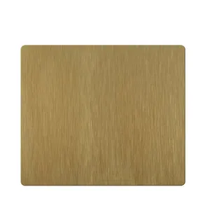 Gold Plated Stainless Steel Metal Sheets