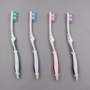 Cepillo de dientes para niños con mango transparente, cerdas suaves, cabezal pequeño, cepillo de dientes manual colorido para niños - Product Image 2