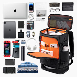 Sac à dos de voyage décontracté pour hommes compartiment à chaussures indépendant multifonctionnel de grande capacité sac pour ordinateur portable 16 pouces étanche PC - Product Image 2