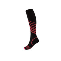 200 aiguilles Long Tube sport chaussettes de Compression dégradé couleur cyclisme hommes femmes chaussettes de Compression