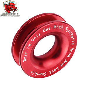Ambull 4x4 off road ATV/auv off road nhôm snatch khối ròng rọc phục hồi snatch Vòng với còng mềm cho Vòng phục hồi 4x4 - Product Image 1