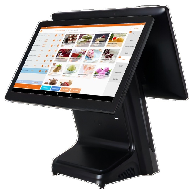 Point of Sale Machine 15.6'' Touch Screen Cashier Machine for Retail Shop Google Play Available Wholesales