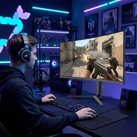 With 21:9 Aspect Ratio Wide Curved Screen 4k Led Screen 165Hz 1ms Height Adjustable Wholesale Gamer Monitor for Gamer