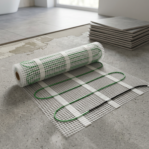 Alfombra Eléctrica de Calefacción por Suelo Radiante, Material Flexible PERT, 110-240V, para Uso en Hogar y Oficina - Product Image 1