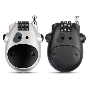 Bloqueo <span class=keywords><strong>de</strong></span> contraseña <span class=keywords><strong>de</strong></span> dibujos animados <span class=keywords><strong>Internet</strong></span> Celebrity <span class=keywords><strong>Cable</strong></span> <span class=keywords><strong>de</strong></span> acero equipaje locomotora bicicleta cochecito casco vaca coche portátil - Product Image 1