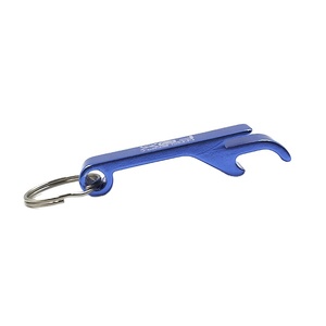 <b>Customized</b> <b>Keychain</b> High Quality Laser Engraved Round Metal Aluminum Bottle Opener Key Chains - Product Image 4