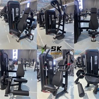 Equipo de Gimnasio SK con Sistema de Pesas, Juego Completo con Máquina de Prensa de Piernas para Gimnasios Comerciales, Clubes y Hoteles