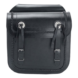 ENSEMBLE DE SALLES DE MOTO EN CUIR HMB-4009A TRESSES CONCHO STYLE BAGAGE DE VOYAGE MOTO - Product Image 1