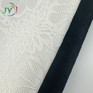 Tessuto in Pizzo Floreale Goffrato Elastico Traspirante in Poliestere 400GSM all'Ingrosso <span class=keywords><strong>per</strong></span> <span class=keywords><strong>Tende</strong></span>, Tappezzeria, Divani, Tovaglioli e Decorazioni <span class=keywords><strong>per</strong></span> la Casa - Product Image 4