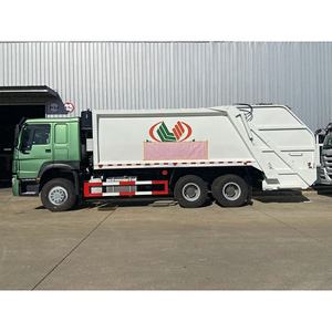 <span class=keywords><strong>Empresas</strong></span> <span class=keywords><strong>de</strong></span> saneamiento ofrecen HOWO 6X4 10 ruedas compresor camiones <span class=keywords><strong>de</strong></span> basura 20cbm compactador camiones <span class=keywords><strong>de</strong></span> basura - Product Image 3