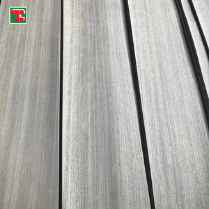 <span class=keywords><strong>Zebrano</strong></span> Crown Cut <span class=keywords><strong>Placage</strong></span> de <span class=keywords><strong>bois</strong></span> naturel Design traditionnel pour cuisine chambre salon hôtel Applications - Product Image 2