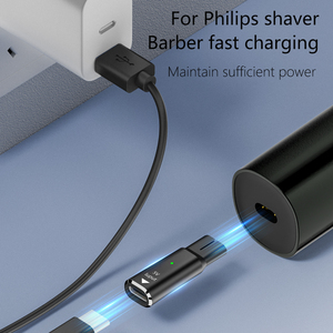 Adaptador de Carga Tipo-C de Repuesto PD 4.3V/8V/15V/5V para Afeitadora <span class=keywords><strong>Philips</strong></span>, Cortadora de Pelo, 500MA 1.5A 390mA - Product Image 4
