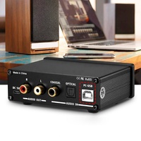 2024 DAC convertisseur Audio numérique décodeur coaxial/optique vers analogique sortie Jack 3.5mm avec contrôle du Volume