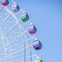 Fournisseur chinois de grande roue extérieure de 65 m de hauteur, prix d'usine pour parc d'aventure, amusement en vente